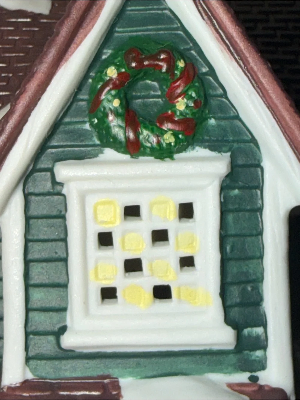 Dickens Collectibles 1994 Christmas Holiday House Classic Vintage Glass Works Us